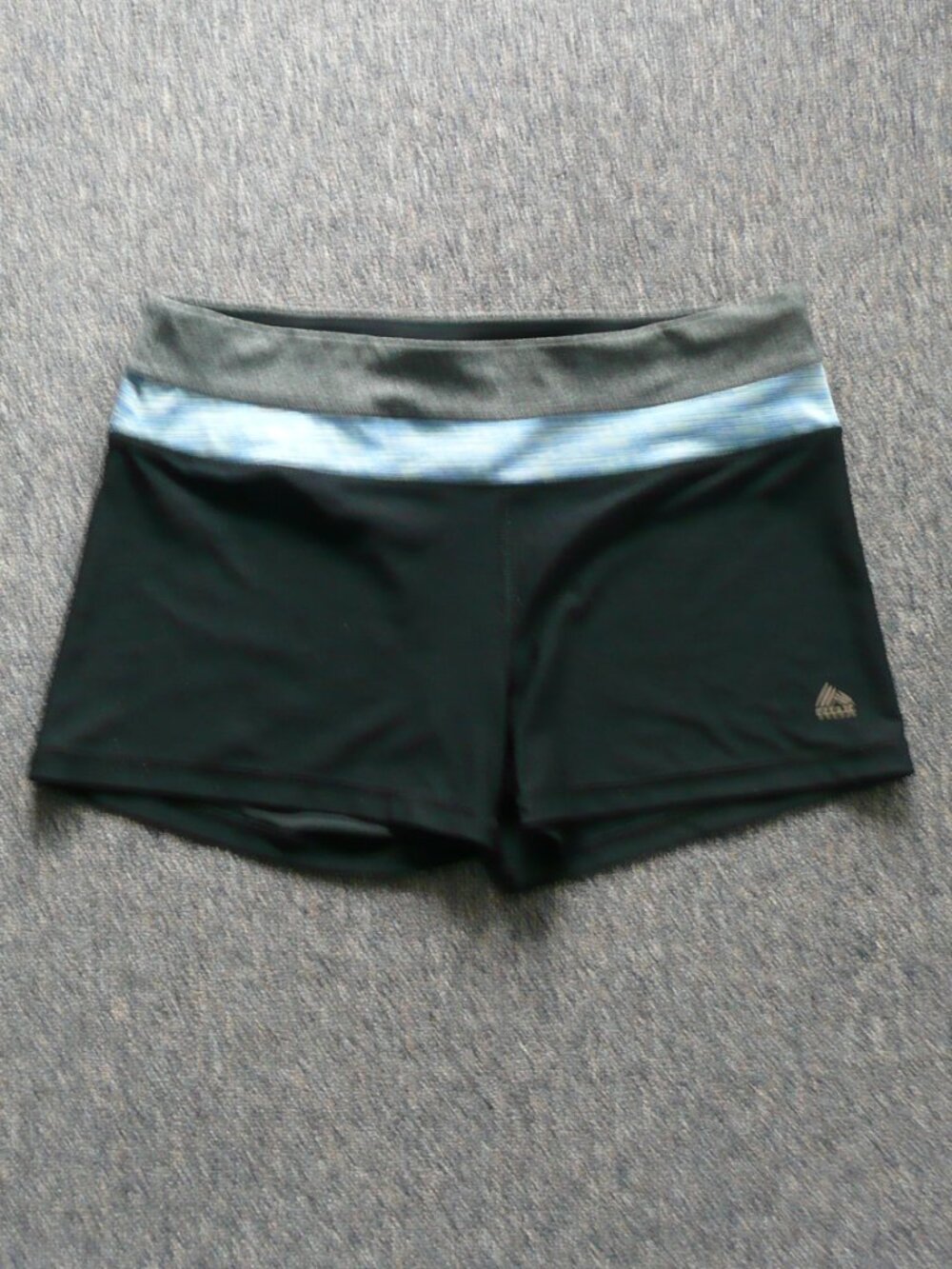 Women's RBX athletic shorts Black, Gray, Blue  XL Spandex